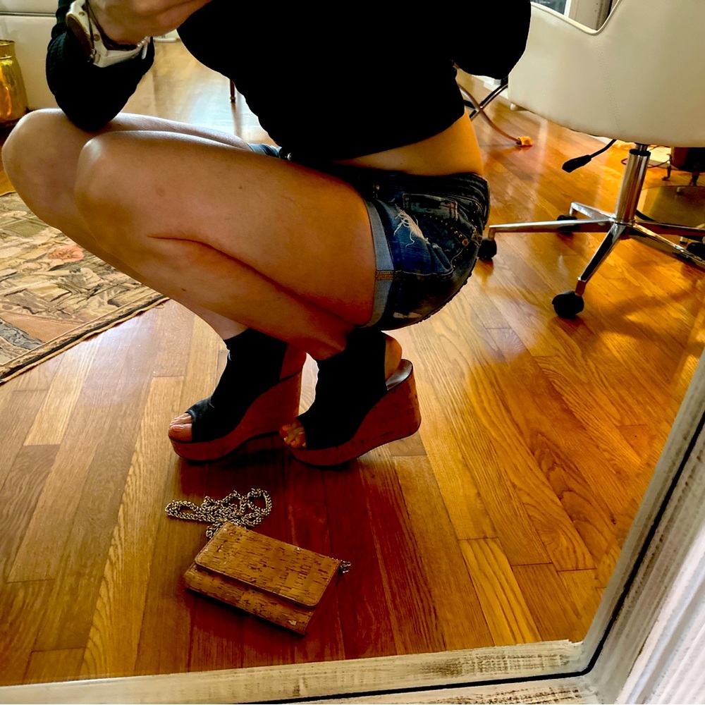 Chloe Cork Wedges 39